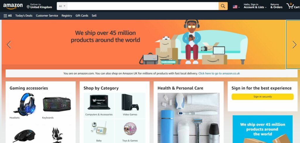 Amazon uses personalization to aid discovery